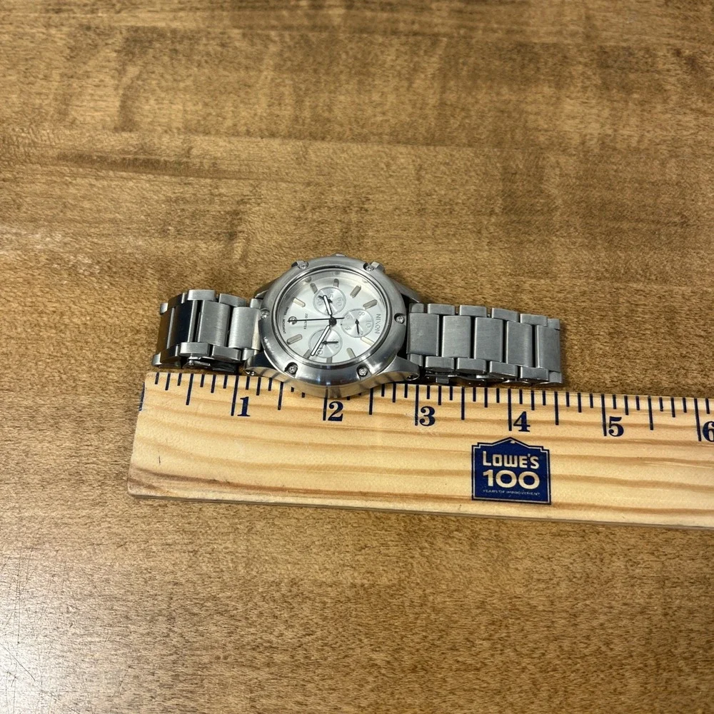NIXON Bling The Camden Chrono 12A-S Swiss‎ Movement Watch - Needs Battery